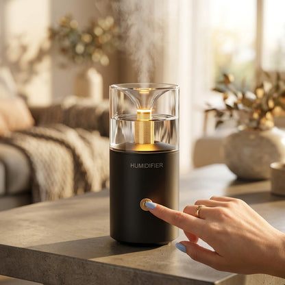 Portable USB Car Humidifier for Dry Air Relief