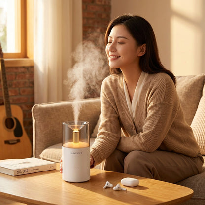 Portable USB Car Humidifier for Dry Air Relief